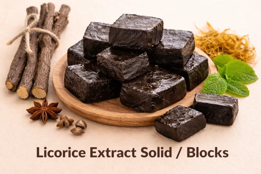 Licorice Extract Solid / Blocks